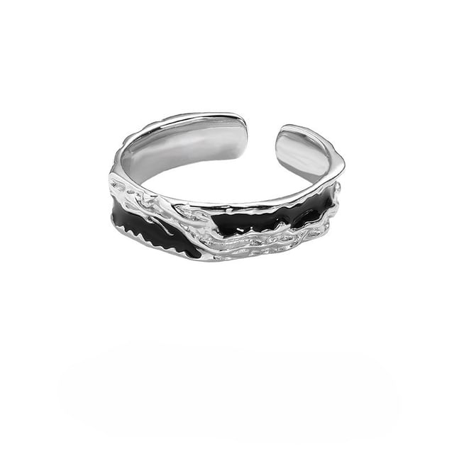 Textured Open Ring S925 Sterling Silver Various