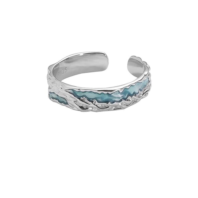 Textured Open Ring S925 Sterling Silver Various