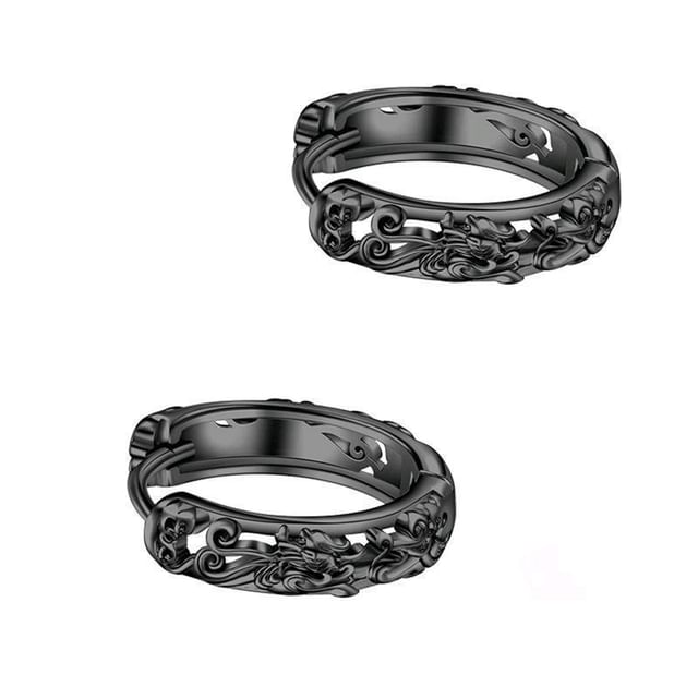 Rhinestone Hoop Earring
