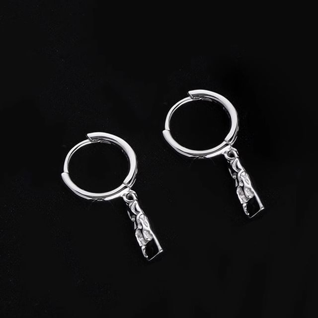 925 Sterling Silver Geometry Drop Earring / Set