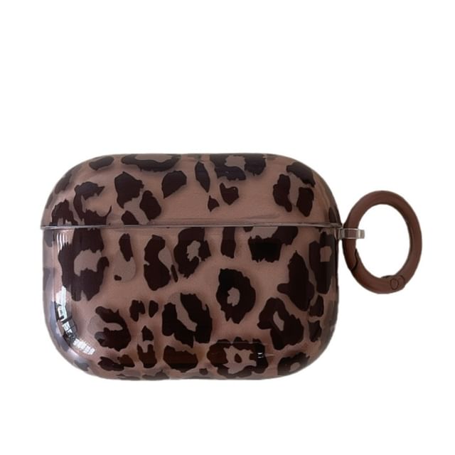 Leopard Print AirPods / Pro Earphone Case Skin / Charm / Set