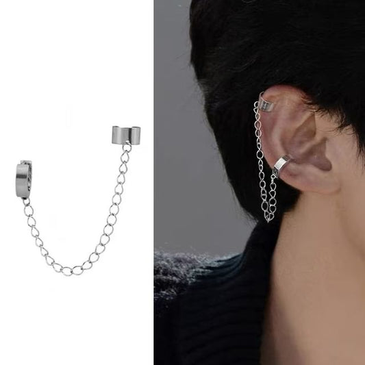 Chain Alloy Ear Cuff (Various Designs) / Set