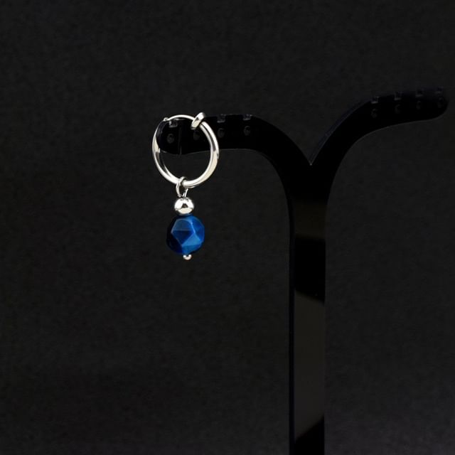 Faux Gemstone Stainless Steel Drop Earring / Set