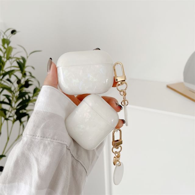 Shell Textured Charm AirPods / Pro Earphone Case Skin