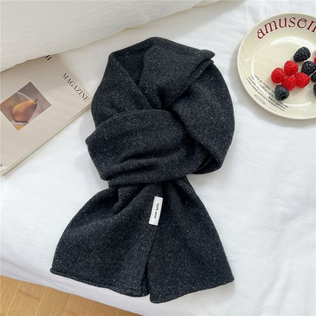 Dotted Knit Scarf