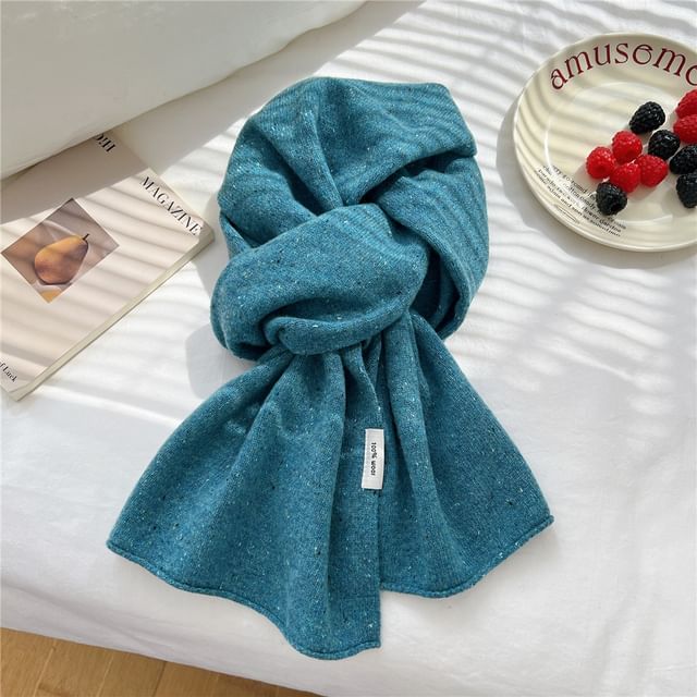 Dotted Knit Scarf
