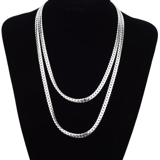 Snakebone Metallic Necklace