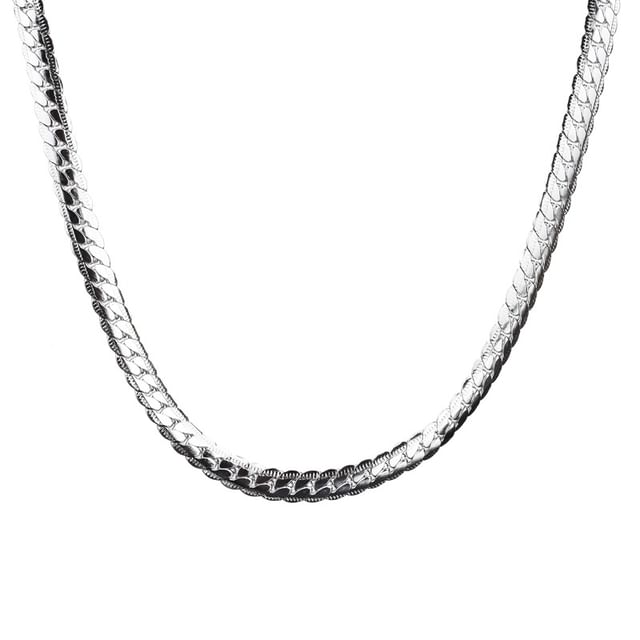 Snakebone Metallic Necklace
