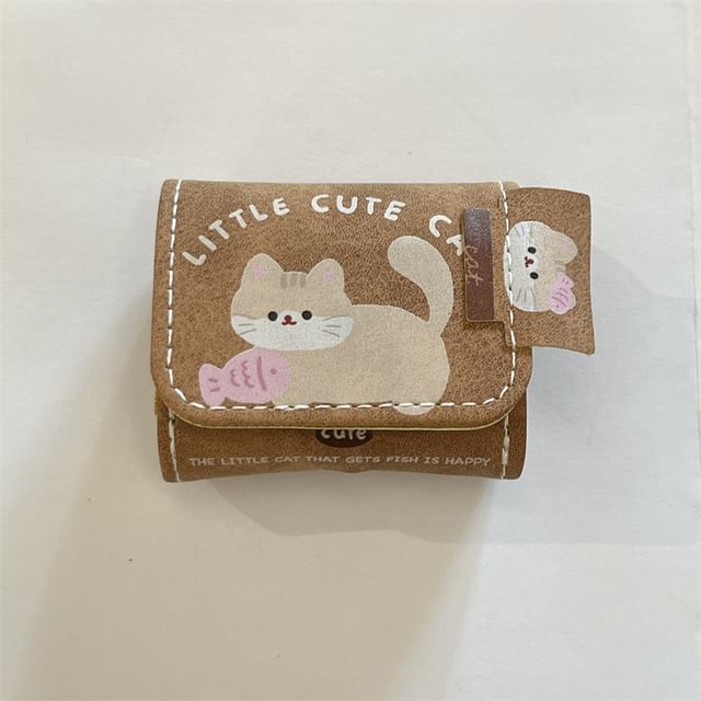 Cat AirPods / Pro Earphone Case Skin / Strap / Set