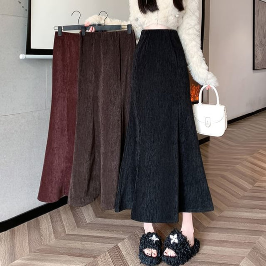 Fishtail Maxi Skirt - High Rise