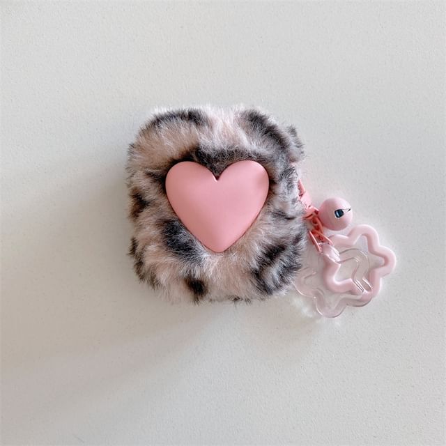 Heart Chenille Star Charm AirPods / Pro Earphone Case Skin