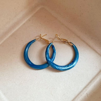 Earring Hoop Glitter