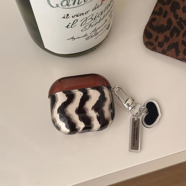 Wavy Print AirPods / Pro Earphone Case Skin