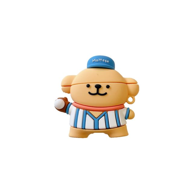 Baseball Dog AirPods / Pro Earphone Case Skin / Strap / Set