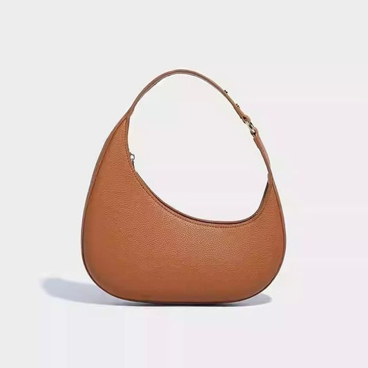 Faux Leather Asymmetrical Shoulder Bag