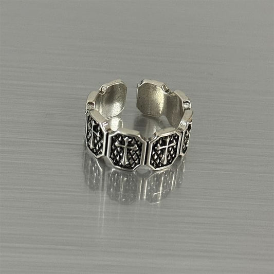 Embossed Open Ring