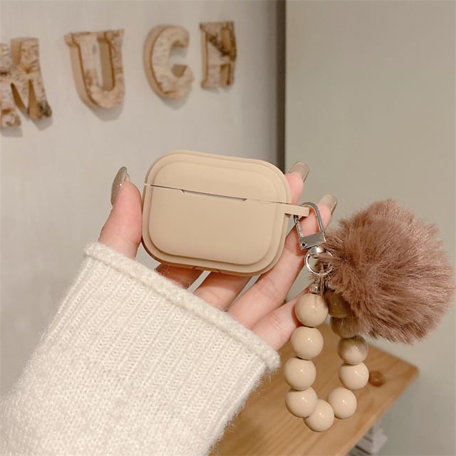 Fluffy Pom Pom AirPods / Pro Earphone Case Skin