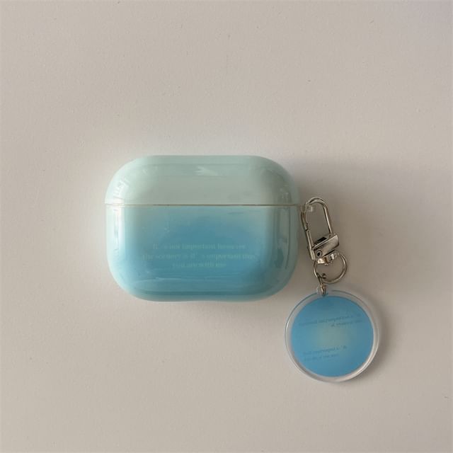 Lettering Gradient AirPods / Pro Earphone Case Skin