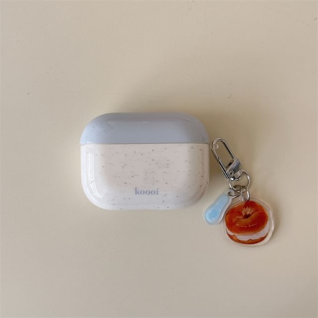 Splattered AirPods / Pro Earphone Case Skin / Charm / Set