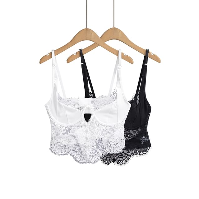 Lace Crop Cami