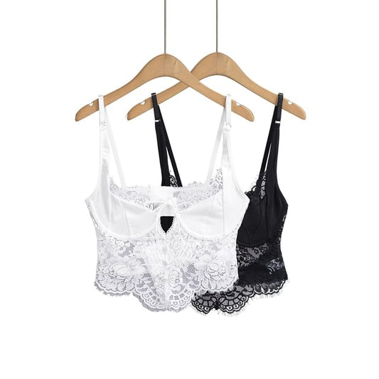 Lace Crop Cami