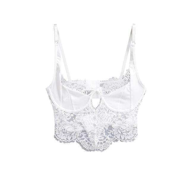 Lace Crop Cami