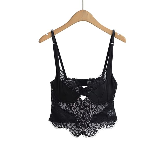 Lace Crop Cami