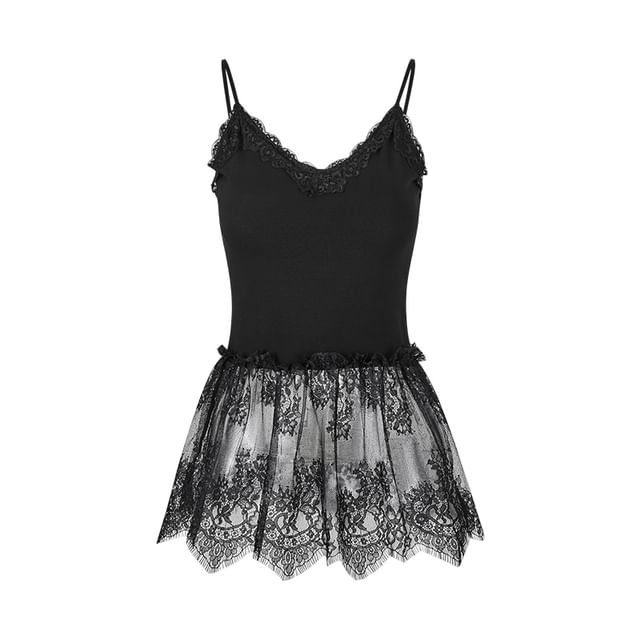 Lace V-Neck Camisole Top