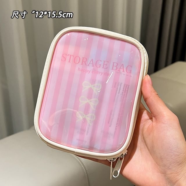 Animal Plaid PVC Makeup Bag (Various Designs)