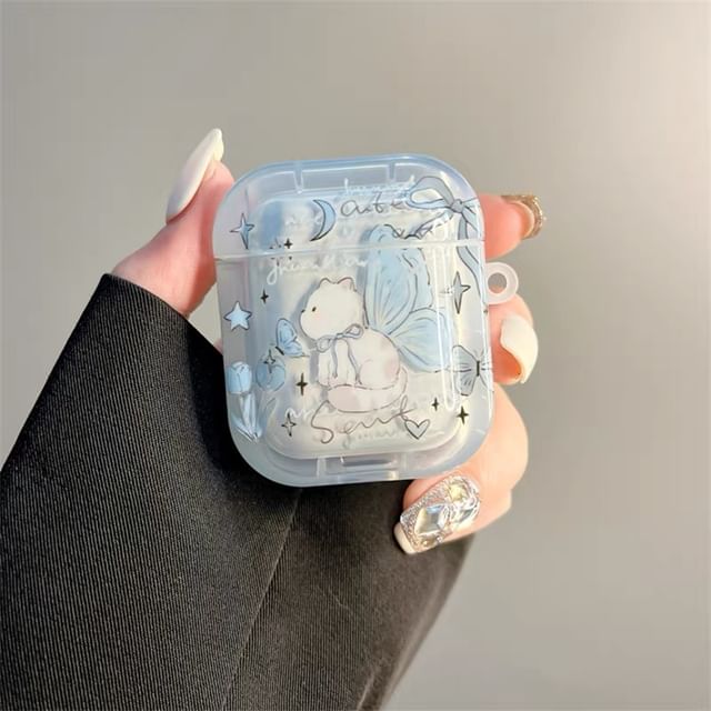 Pro Cat AirPods Earphone Set Skin Case / Charm