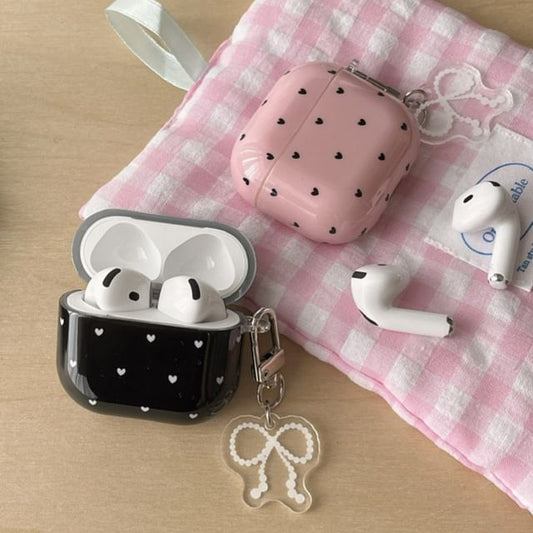 Heart Print AirPods Case