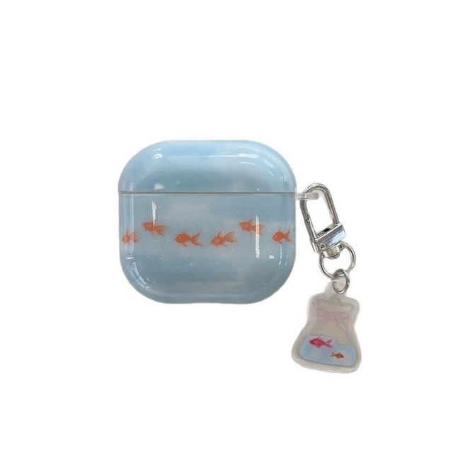 Fish Print AirPods Case
