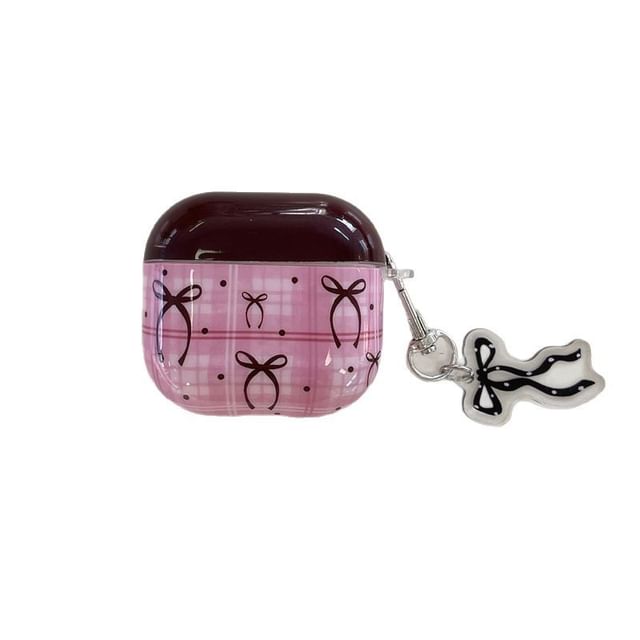 Bow Print AirPods Case