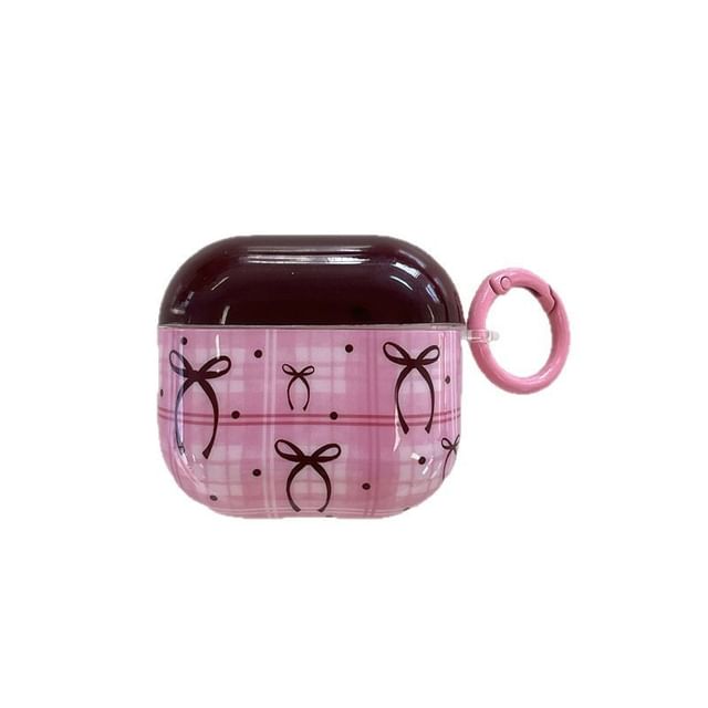 Bow Print AirPods Case