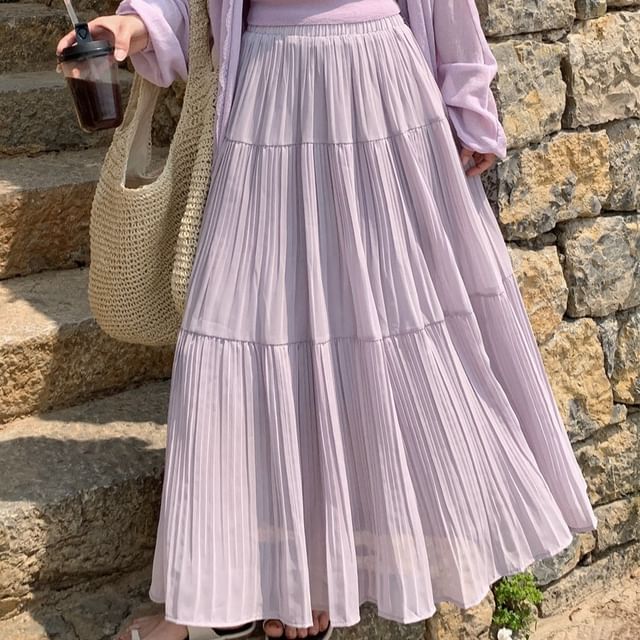 Lace Cami Top with Midi Skirt and Cardigan Set