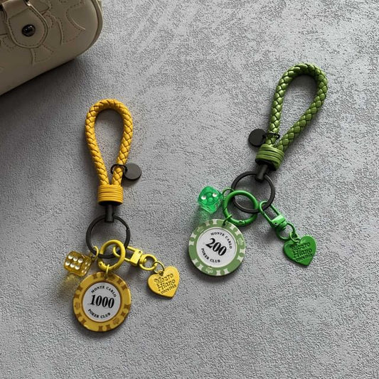 Casino Chip Keychain