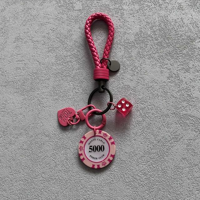 Casino Chip Keychain