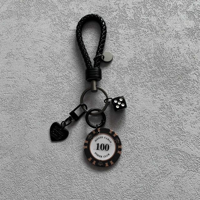 Casino Chip Keychain