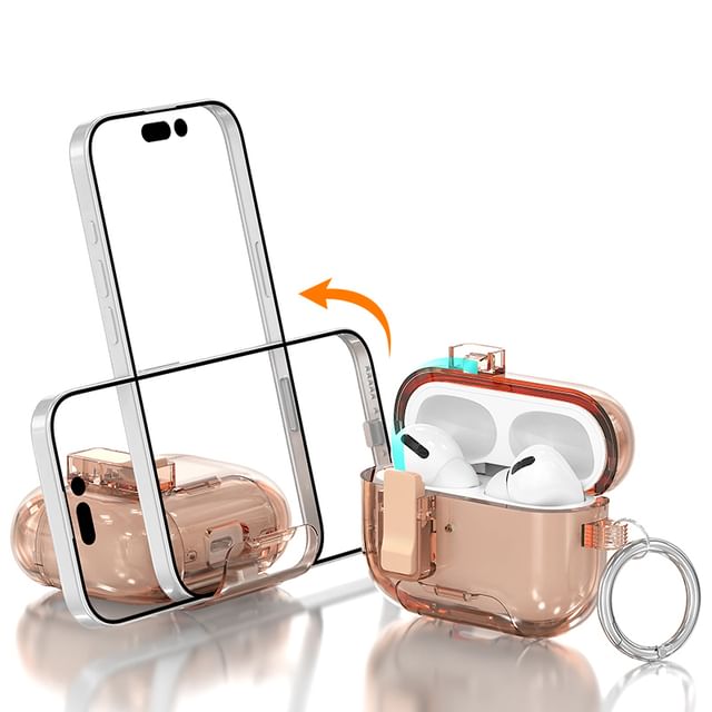 Transparent Apple AirPods / Pro Earphone Case Skin