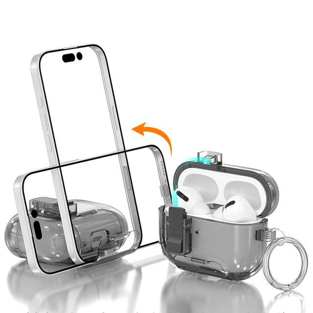 Transparent Apple AirPods / Pro Earphone Case Skin