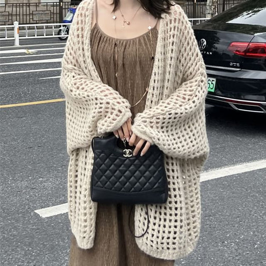 Open Front Cardigan