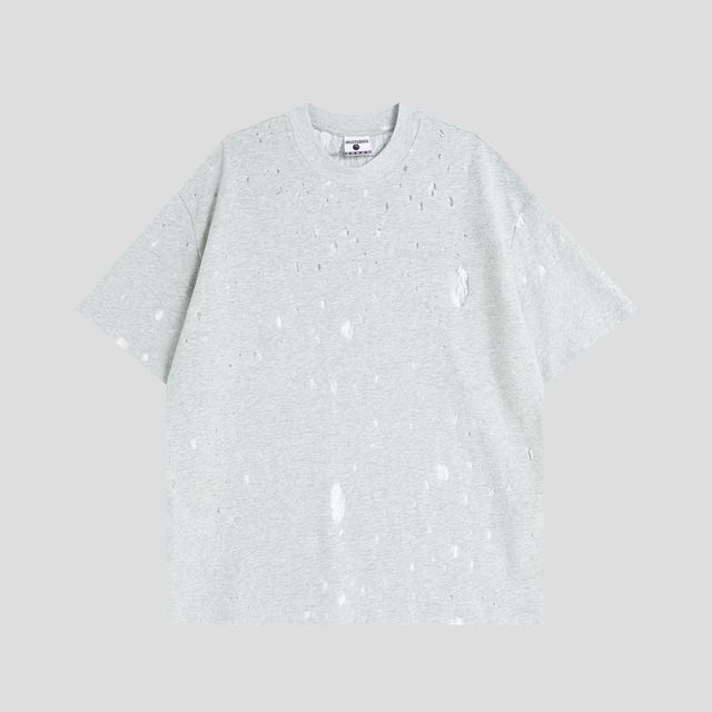 Matching Elbow Sleeve Lace Cutout Round Neck Tee