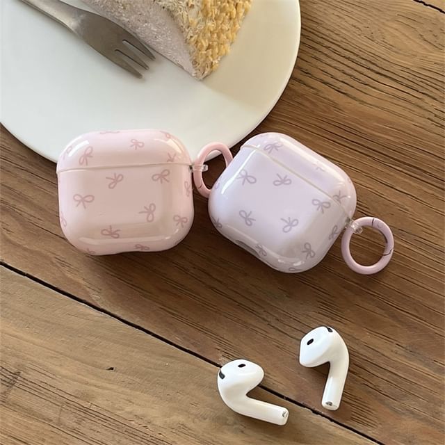 Bow Apple AirPods / Pro Earphone Case Skin