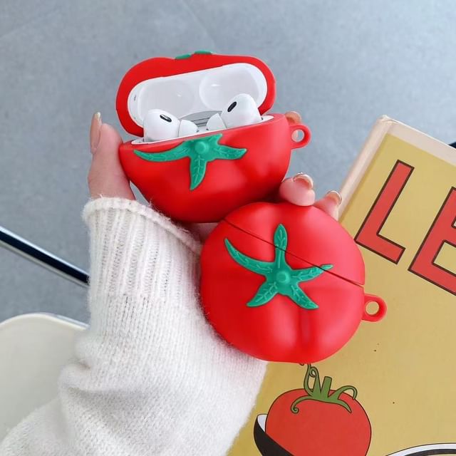 Tomato Apple AirPods / Pro Earphone Case Skin