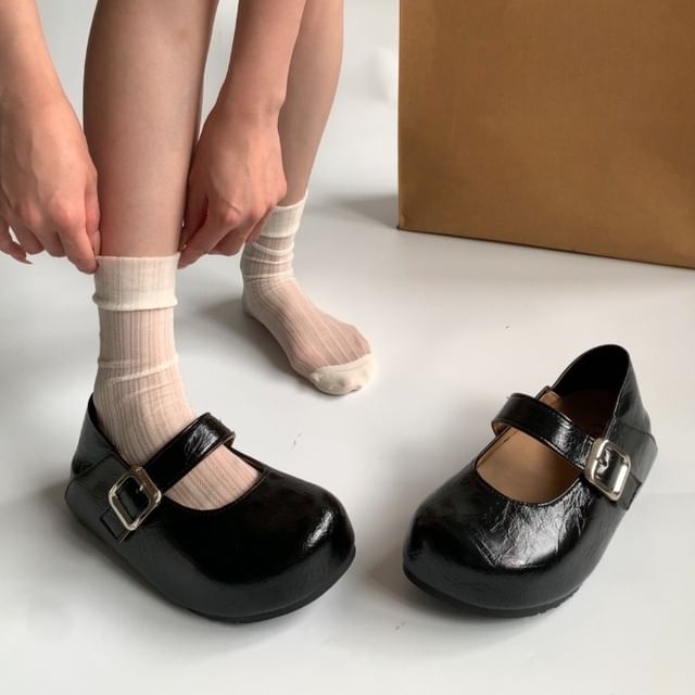 Platform Mary Jane Shoes