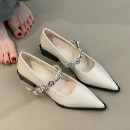 Jane Pointed Shoes Mary Toe