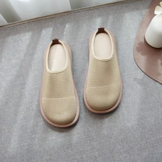 Plain Mesh Mules