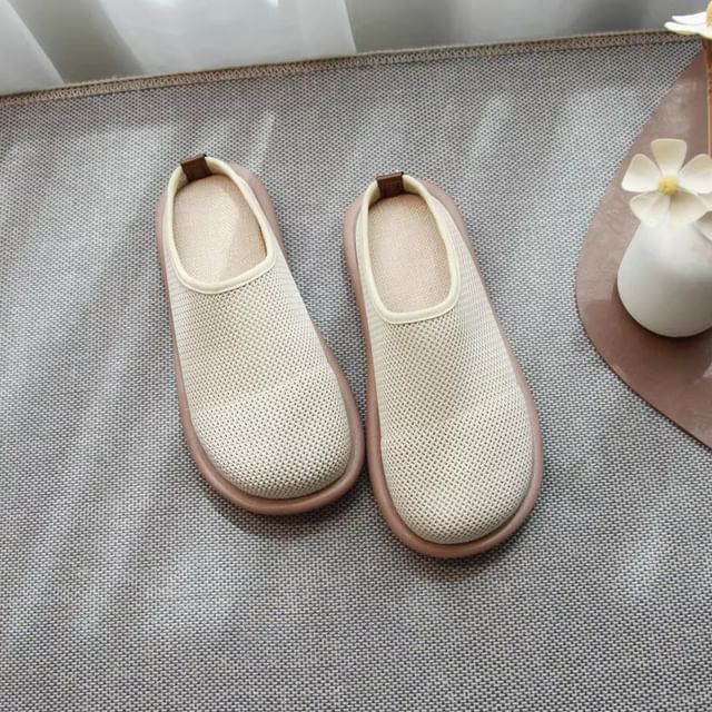 Plain Mesh Mules