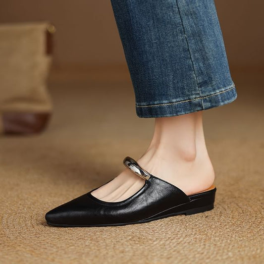 Metal Bar Mules