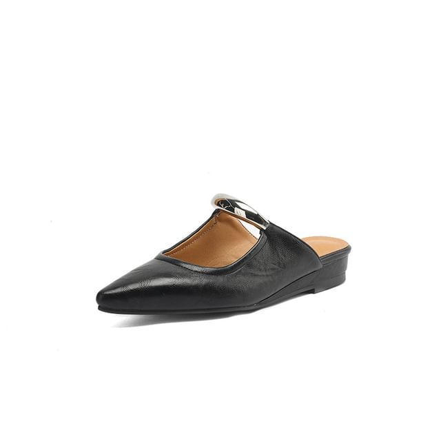 Metal Bar Mules